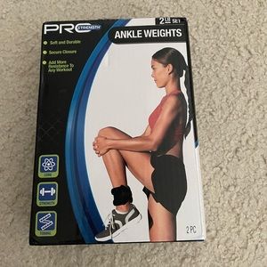 Pro strength ankle weights 2lbs.